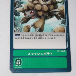 Digimon Card Game New Evolution BT1-109