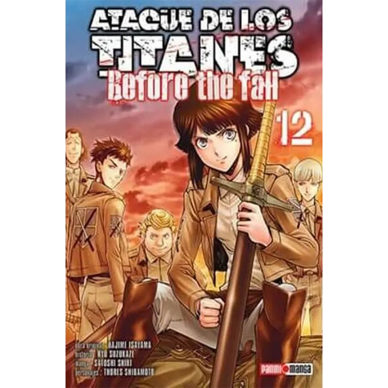 Ataque de los Titanes Before the fall 12
