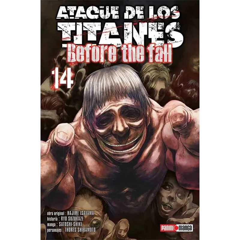 Ataque de los Titanes Before the fall 14
